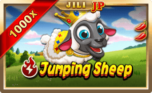 Jumping sheep